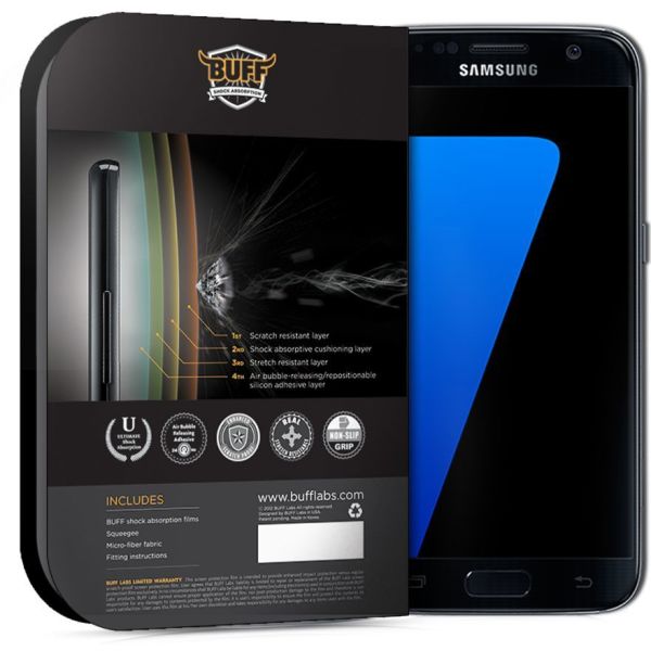 Buff Galaxy S7 ile Uyumlu Darbe Emici Ekran Koruyucu Film