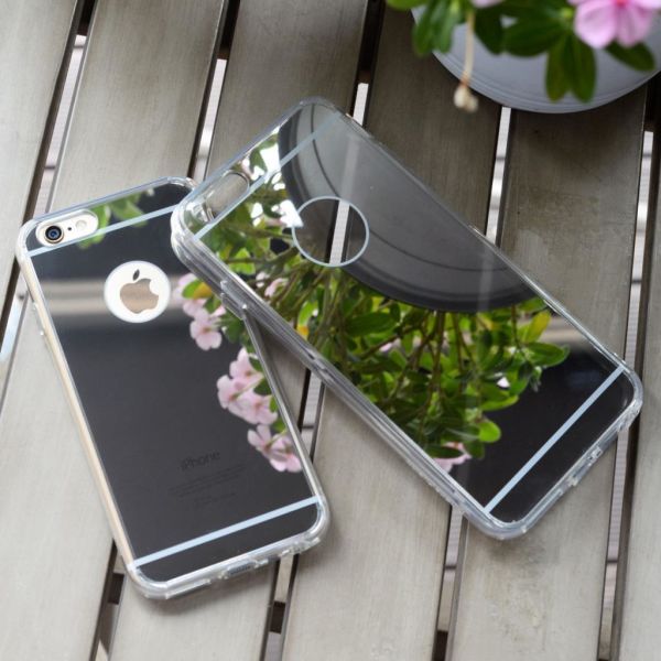 Ringke Mirror Fusion iPhone SE/ 5S/ 5 ile Uyumlu Kılıf Rose Gold Extra Darbe Emici