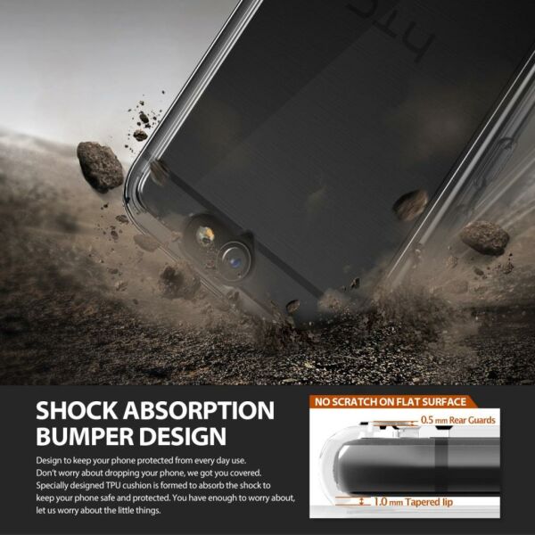 Ringke Fusion ONE A9 ile Uyumlu Kılıf Smoke Black