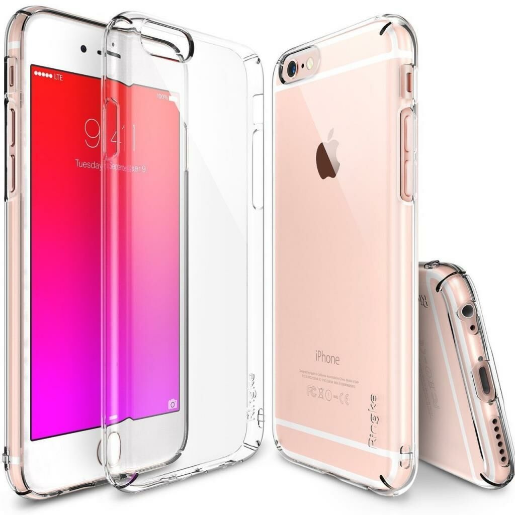 Ringke Slim iPhone 6s/ 6 ile Uyumlu KIlıf Clear 4 Tarafı Saran İnce Şık Tasarım