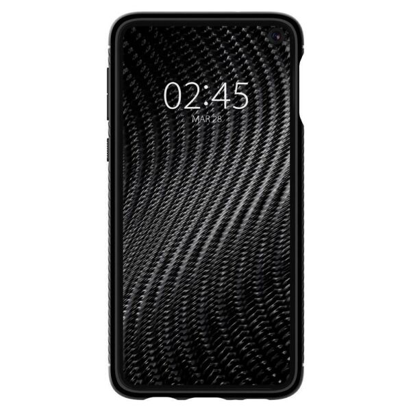 Spigen Galaxy S10e ile Uyumlu Kılıf Rugged Armor Matte Black