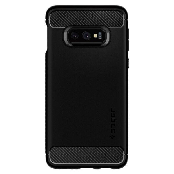 Spigen Galaxy S10e ile Uyumlu Kılıf Rugged Armor Matte Black