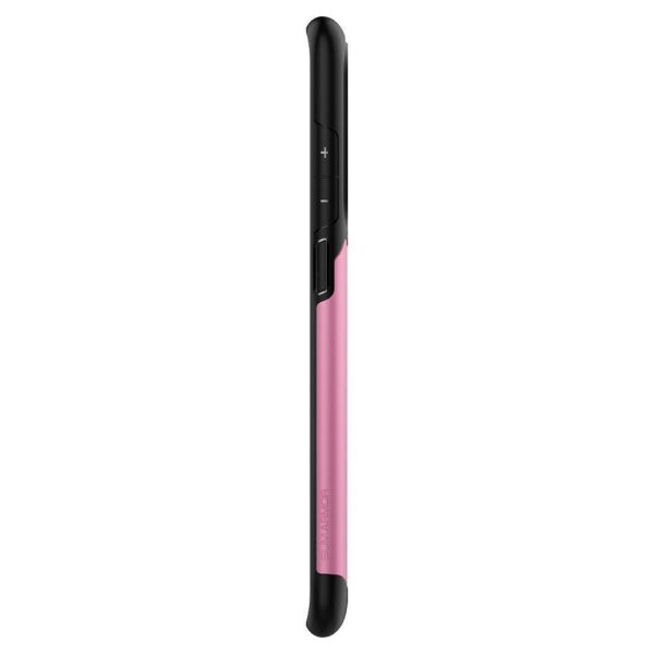 Spigen Galaxy S20 Ultra ile Uyumlu Kılıf Slim Armor Rusty Pink