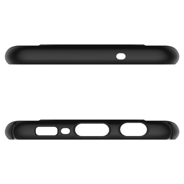 Spigen Galaxy S10E ile Uyumlu Kılıf Thin Fit Ultra İnce Black