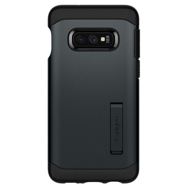 Spigen Galaxy S10e ile Uyumlu Kılıf Slim Armor Metal Slate