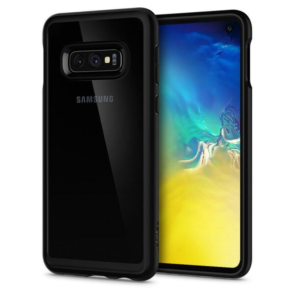 Spigen Galaxy S10E ile Uyumlu Kılıf Ultra Hybrid Black