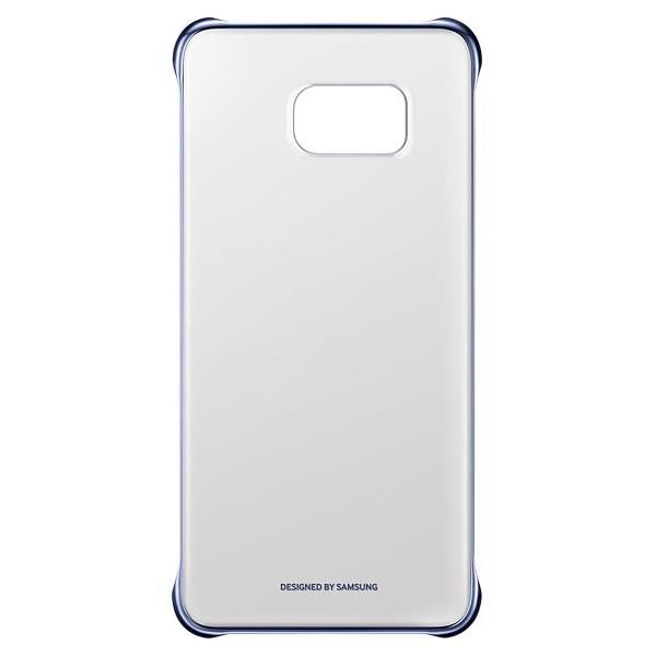 Galaxy S6 Edge Plus ile Uyumlu Clear Back Cover Koyu Lacivert EF-QG928CBEGWW