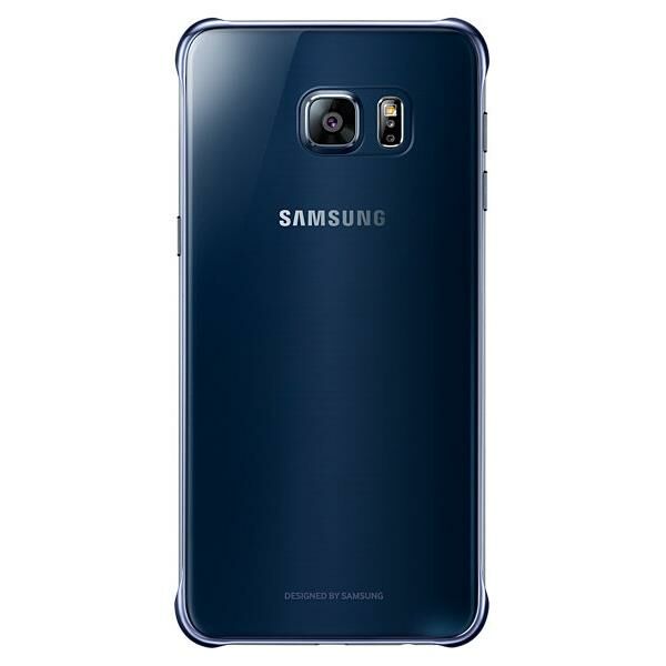 Galaxy S6 Edge Plus ile Uyumlu Clear Back Cover Koyu Lacivert EF-QG928CBEGWW