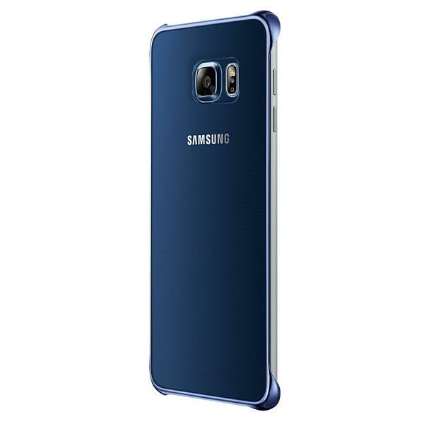 Galaxy S6 Edge Plus ile Uyumlu Clear Back Cover Koyu Lacivert EF-QG928CBEGWW