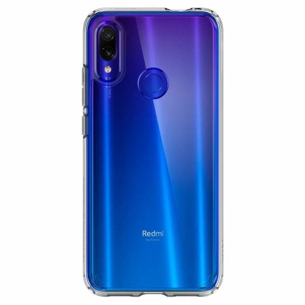 Spigen Redmi Note 7 Pro ile Uyumlu Kılıf Ultra Hybrid Crystal Clear