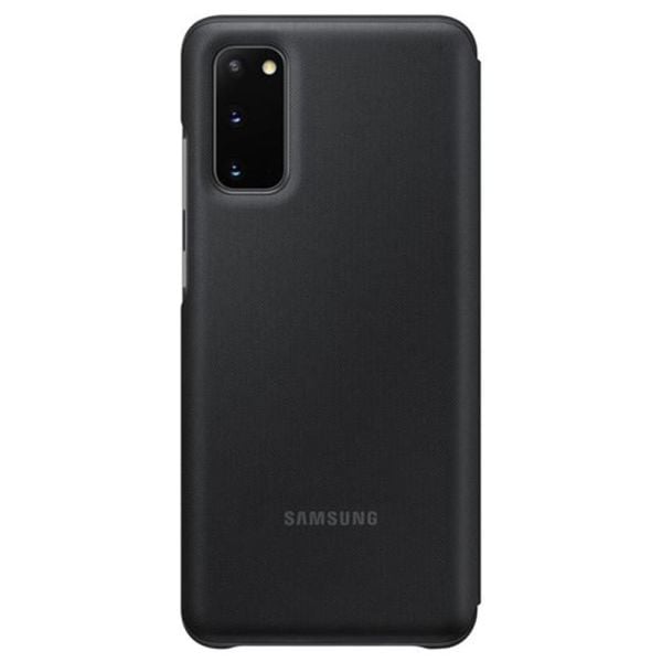 Galaxy S20 ile Uyumlu LED View Kılıf Siyah EF-NG980PBEGTR