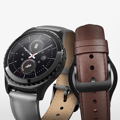 Gear S2 ile Uyumlu Classic Kayış Gri ET-SLR73MSEGWW (Out)