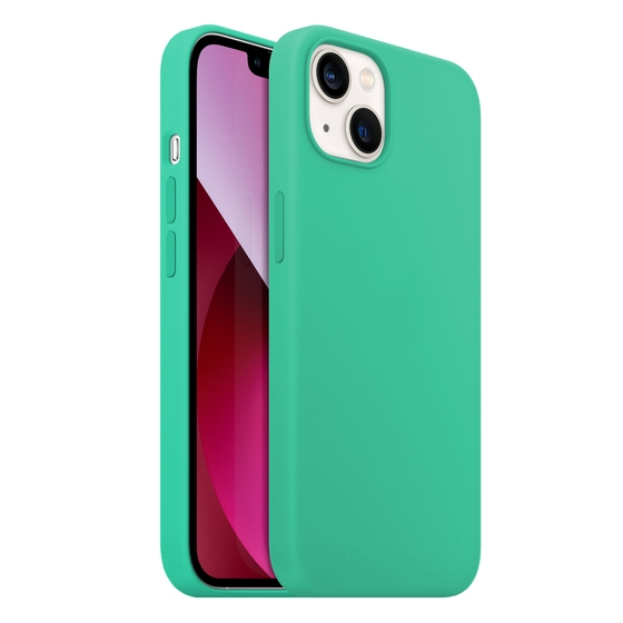 Buff iPhone 13 ile Uyumlu Rubber S Kılıf Cornflower
