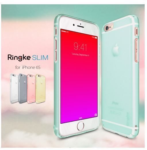 Ringke Slim Frost iPhone 6s/ 6 ile Uyumlu KIlıf Yellow 4 Tarafı Saran Tam Koruma İnce Buzlu Şeffaf