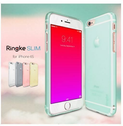 Ringke Slim Frost iPhone 6s/ 6 ile Uyumlu KIlıf Yellow 4 Tarafı Saran Tam Koruma İnce Buzlu Şeffaf