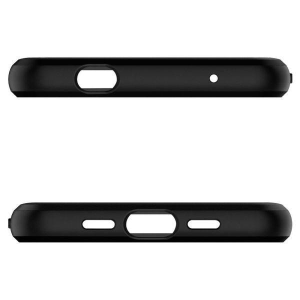 Spigen Pixel 3a XL ile Uyumlu Kılıf Rugged Armor Matte Black