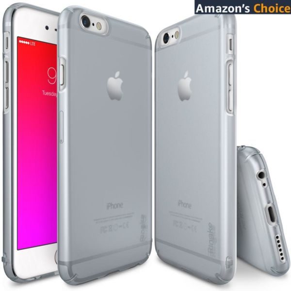 Ringke Slim Frost iPhone 6s Plus/ 6 Plus ile Uyumlu KIlıf Gray