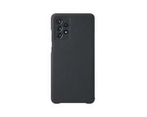 Galaxy A72 ile Uyumlu S View Cüzdan Kılıf Siyah EF-EA725PBEGWW