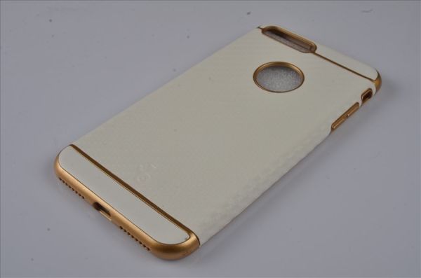 Jopus iPhone 7 Plus ile Uyumlu Silikon Arka Koruma Paneli Beyaz SK-089