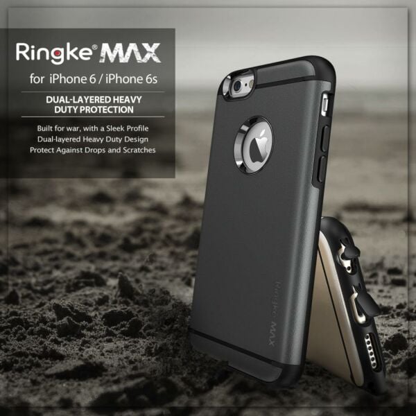 Ringke Max iPhone 6s Plus/ 6 Plus ile Uyumlu KIlıf Royal Gold