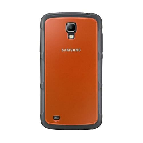 Galaxy S4 i9295 Active ile Uyumlu Protective Cover Kılıf Turuncu (Out)