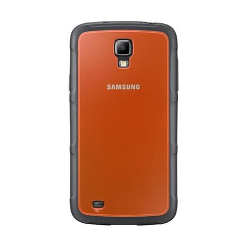 Galaxy S4 i9295 Active ile Uyumlu Protective Cover Kılıf Turuncu (Out)