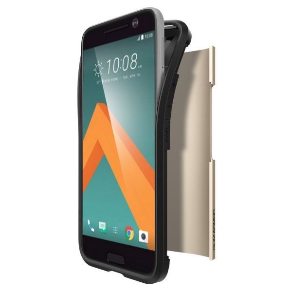 Spigen 10 ile Uyumlu Kılıf Slim Armor Champagne Gold