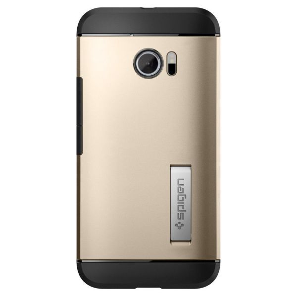 Spigen 10 ile Uyumlu Kılıf Slim Armor Champagne Gold