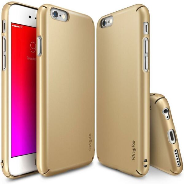 Ringke Slim iPhone 6s/ 6 ile Uyumlu KIlıf Royal Gold