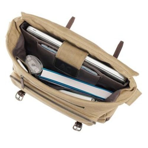 Ally Capellino AO 15'' ile Uyumlu Canvas Satchel Çok Amaçlı MacBook iPad Çantası HB601ZM/A