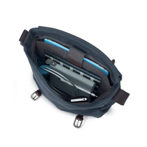 Ally Capellino AO 11'' ile Uyumlu Canvas Satchel Navy MacBook iPad Çantası H6097ZM/A