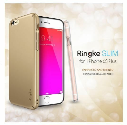 Ringke Slim iPhone 6s Plus/ 6 Plus ile Uyumlu KIlıf Rose Gold
