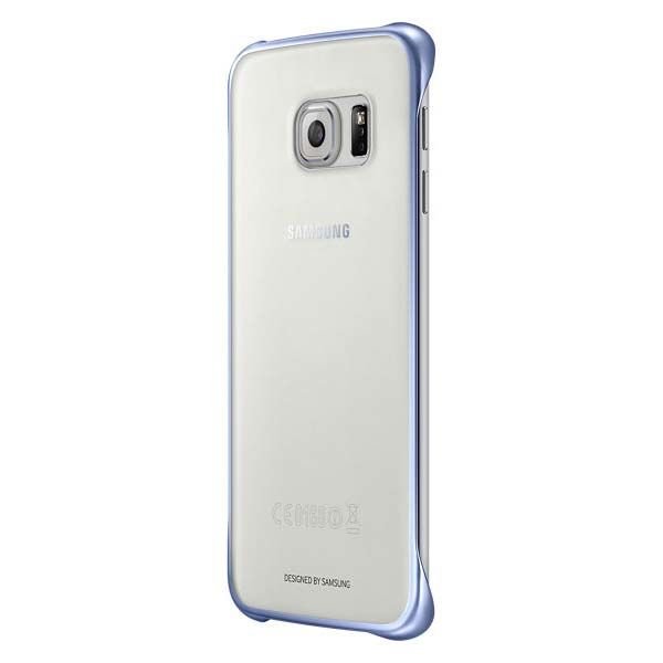 Galaxy S6 Edge ile Uyumlu Clear Cover Siyah EF-QG925BBEGWW (Out)