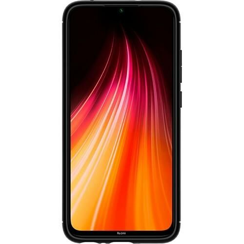 Spigen Redmi Note 8 ile Uyumlu Kılıf Rugged Armor Matte Black