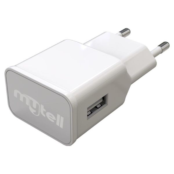 Mytell Şarj Seti SM-20 Type-C Beyaz Universal 2in1 2100 mAh