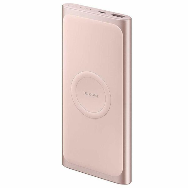 10000mAh Powerbank Kablosuz Hızlı Şarj Pembe (Type C) EB-U1200CPEGWW