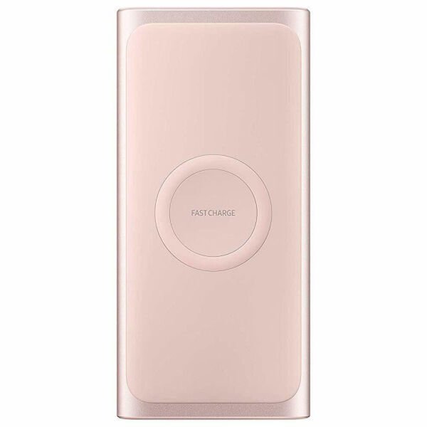 10000mAh Powerbank Kablosuz Hızlı Şarj Pembe (Type C) EB-U1200CPEGWW