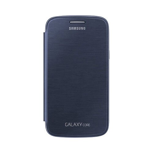 Galaxy Core ile Uyumlu Flip Cover Kılıf Lacivert EF-FI826BLEGWW (Out)