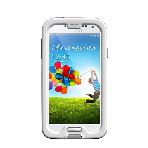 LifeProof Galaxy S4 ile Uyumlu Ultra Koruma Kılıfı Beyaz-Gri