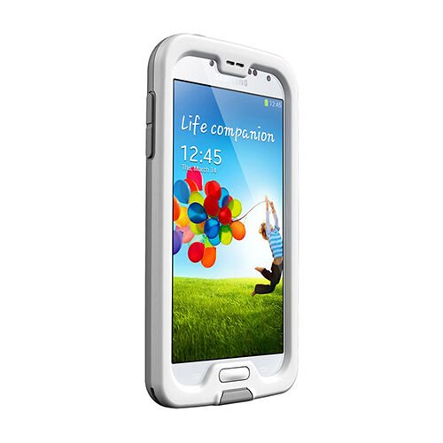 LifeProof Galaxy S4 ile Uyumlu Ultra Koruma Kılıfı Beyaz-Gri