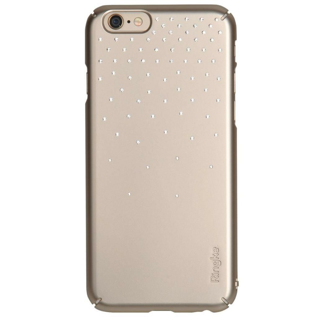 Ringke Noble Slim iPhone 6s Plus/ 6 Plus ile Uyumlu Taşlı Kılıf  Royal Gold