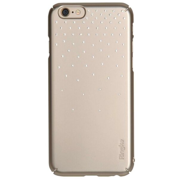 Ringke Noble Slim iPhone 6s/ 6 ile Uyumlu Taşlı Kılıf Royal Gold