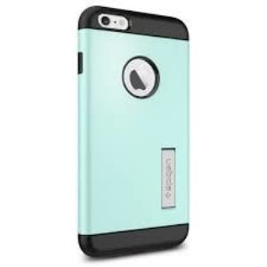 Spigen iPhone 6s Plus/6 Plus ile Uyumlu Kılıf Slim Armor Mint