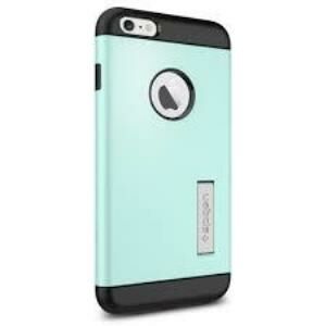 Spigen iPhone 6s Plus/6 Plus ile Uyumlu Kılıf Slim Armor Mint