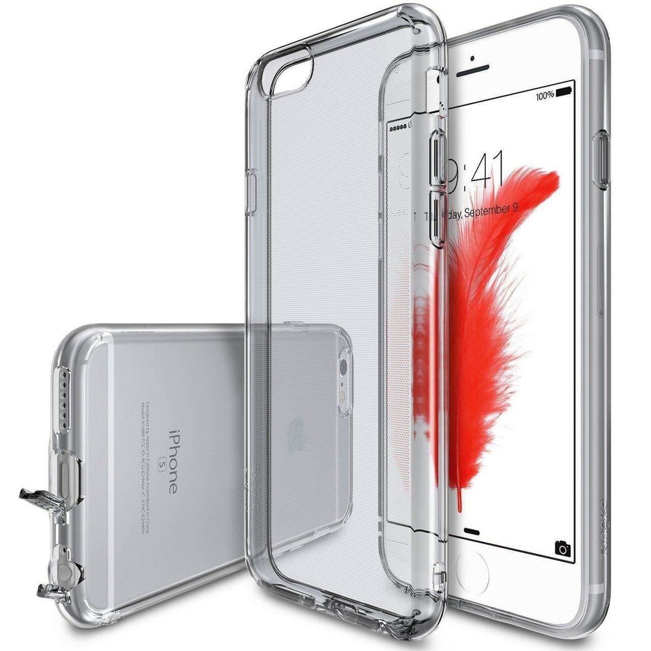 Ringke Air iPhone 6s Plus/ 6 Plus ile Uyumlu KIlıf Smoke Black
