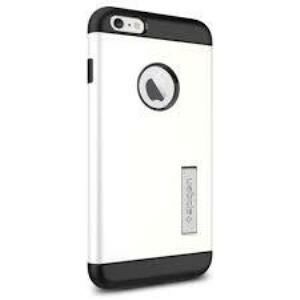 Spigen iPhone 6s Plus/6 Plus ile Uyumlu Kılıf Slim Armor Shimmery White