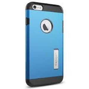 Spigen iPhone 6 Plus/6s Plus ile Uyumlu Kılıf Tough Armor Electric Blue