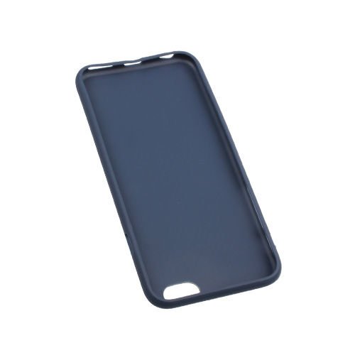 iPhone 6S Plus/6 Plus ile Uyumlu Kılıf Desenli Silikon Lacivert