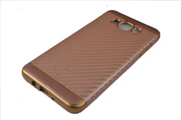 Jopus Galaxy J5 Prime ile Uyumlu Silikon Arka Koruma Paneli Pembe SK-089