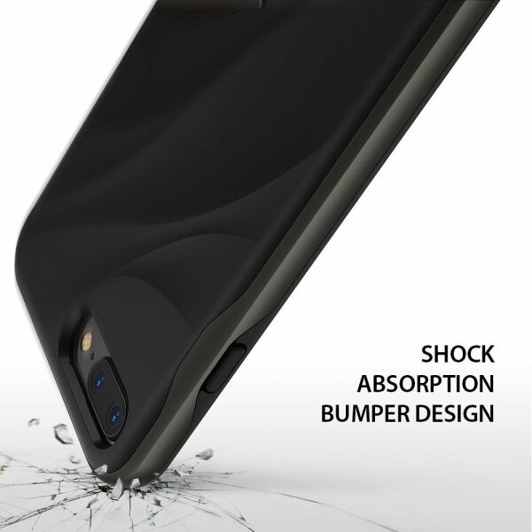 Ringke Wave iPhone 7/8 Plus ile Uyumlu KIlıf Metallic Chrome Tam Koruma PC&TPU Ergomomik İnce Tasarım